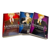 Moriarty Manga Graphic Novel Lot 3 Vol 1 2 3 English PB Ryosuke Takeuchi... - $40.84