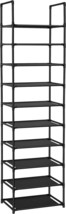 20–25 Pairs Sturdy 10 Tier Shoe Rack From Fiducial Home. - $646.47 MXN