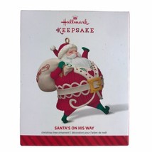 Hallmark Ornament 2014 Santas On His Way Christmas Tree Decoration Belie... - £7.47 GBP