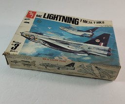 Vintage Unbuilt BAC Lightning F MK.2A/F MK.6 Airplane Model by AMT 1/72 Complete - $19.79
