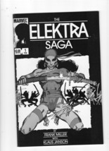the Elektra Saga #1 February 1984 direct edition Marvel  - £15.90 GBP