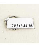 Personalized Keychain, Custom Date, Anniversary Gift, Easter Gift - $11.95