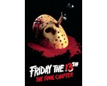 1984 Friday The 13th The Final Chapter Movie Poster 11X17 Crystal Lake J... - £9.12 GBP