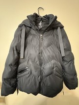 SAINT &amp; SINNER Women&#39;s Small Black Quilted Puffer Full Zip Jacket - $54.30 CAD