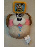 McDonald&#39;s Emoji Movie SLOBBERING PUPPY DOG 4&quot; Plush Stuffed Animal TOY - £9.73 GBP