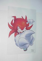 Sonic the Hedgehog Poster # 7 Knuckles Echidna Tracy Yardley Movie Paramount+ TV - £12.57 GBP