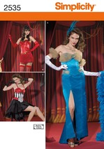 Simplicity Pattern 2535 Misses Costumes (U5 16,18,20,22,24) - £11.96 GBP