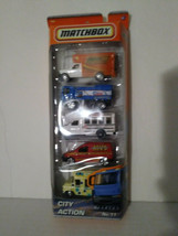 2011 Matchbox #11 City Action Vehicles Theme 5 Pack MIB - $29.99