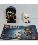 LEGO BrickHeadz 41615 Harry Potter &amp; Hedwig Set Complete w/ Manual 2018 ... - $30.68