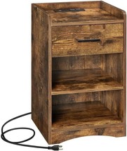 Inches, Plug-In Series, Rustic Brown Ulet611T01, Vasagle, Storage Shelves. - $93.93