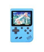 Blue Video Game Console 3.0 Inch LCD Retro  Built-in 500 games Handheld - £22.14 GBP