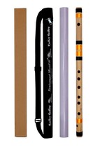 Natural 7 Hole Musical Flutes Bamboo Flutes C  Right Hand Bansuri Size -19 Inch - £18.00 GBP
