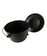 Martin &quot;Hamburger&quot; Logo #8 Cast Iron Dutch Oven Self Basting Lid, 10 1/4... - £121.31 GBP