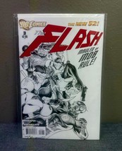 DC Comics The FLASH The New 52! #3 Variant Cover Mauled By Mob Rule! - $19.79