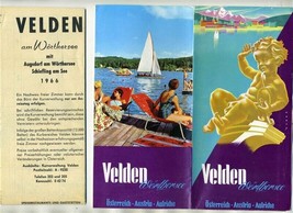 Velden am Worther See  Austria Brochures and Map  Corinthia 1966 - £14.27 GBP