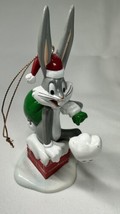 Bugs Bunny Danbury Mint Looney Tunes Chimney Christmas Hanging Ornament - $12.82
