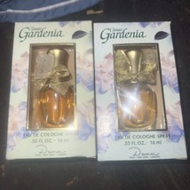 Lot Of 2 Classic Gardenia Eau De Cologne By Dana,  0.55 oz NIB - £11.00 GBP