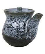 Mountain Snowcap Tenmoku Glazed Porcelain Soy Sauce Shoyu Flask Dispense... - $30.07 CAD