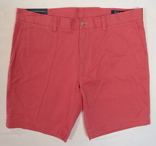 Polo Ralph Lauren Nantucket Red Classic Fit Flat Front Casual Shorts Men... - £55.30 GBP