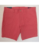 Polo Ralph Lauren Nantucket Red Classic Fit Flat Front Casual Shorts Men... - £55.78 GBP
