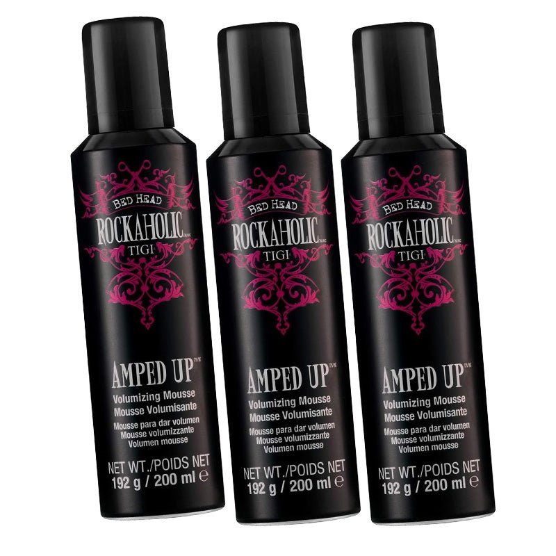 TIGI Rockaholic by Bed Head Amped Up Volumizing Mousse 6.7 oz - Pack of 3 - $49.60