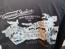 Universal Studios Shirt 2XL Motorcycle Stunt Show American Customs Authe... - £21.75 GBP