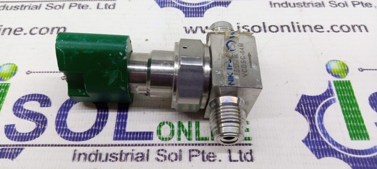 Unilok VCDSC-04M Low Pressure Diaphragm Valve VCDS Series 316L-EP 1/4-10K (Max) Item image 5