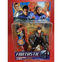 Fantastic 4 Human Torch Snowboarding Action Figure ToyBiz Worldwide 2005 - £17.42 GBP