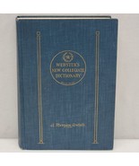 Websters New Collegiate Dictionary Vintage Book 1953 Second Edition Thin... - $24.18