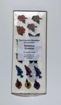 Creative Memories Scrapbooking Stickers Heritage Flowers 12 Studio Strips New - £5.19 GBP