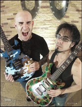 Anthrax Scott Ian Danny Spitz PRS guitar 8 x 11 pin-up photo - £3.31 GBP