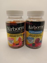 *Pics* Lot Airborne Kids Gummies & Adult Mixed Berry Gummies Vitamin Immune - $13.93