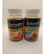 *PICS* LOT Airborne Kids Gummies &amp; ADULT MIXED BERRY GUMMIES Vitamin Immune - £11.12 GBP