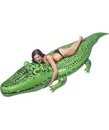 GoFloats BigAl&#39; Giant Inflatable Alligator, Premium Quality, for Adults ... - £46.21 GBP
