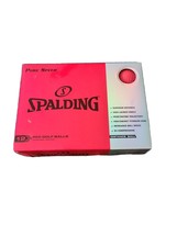 Spalding  Golf Balls Pure Speed  Red 85 Compression 1 Dozen New - £11.82 GBP