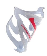 1 Cannondale C Cage Composite Water Bottle Cages Gloss White &amp; Red - $6.19