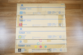 Cosmetic Konica Minolta TN713 CMYK Toner Cartridge Set Bizhub C659 C759 ... - £157.39 GBP