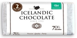 Noi Sirius- 70% Traditional Icelandic Chocolate with Mint - £7.61 GBP