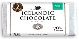 Noi Sirius- 70% Traditional Icelandic Chocolate with Mint 200g - £7.25 GBP