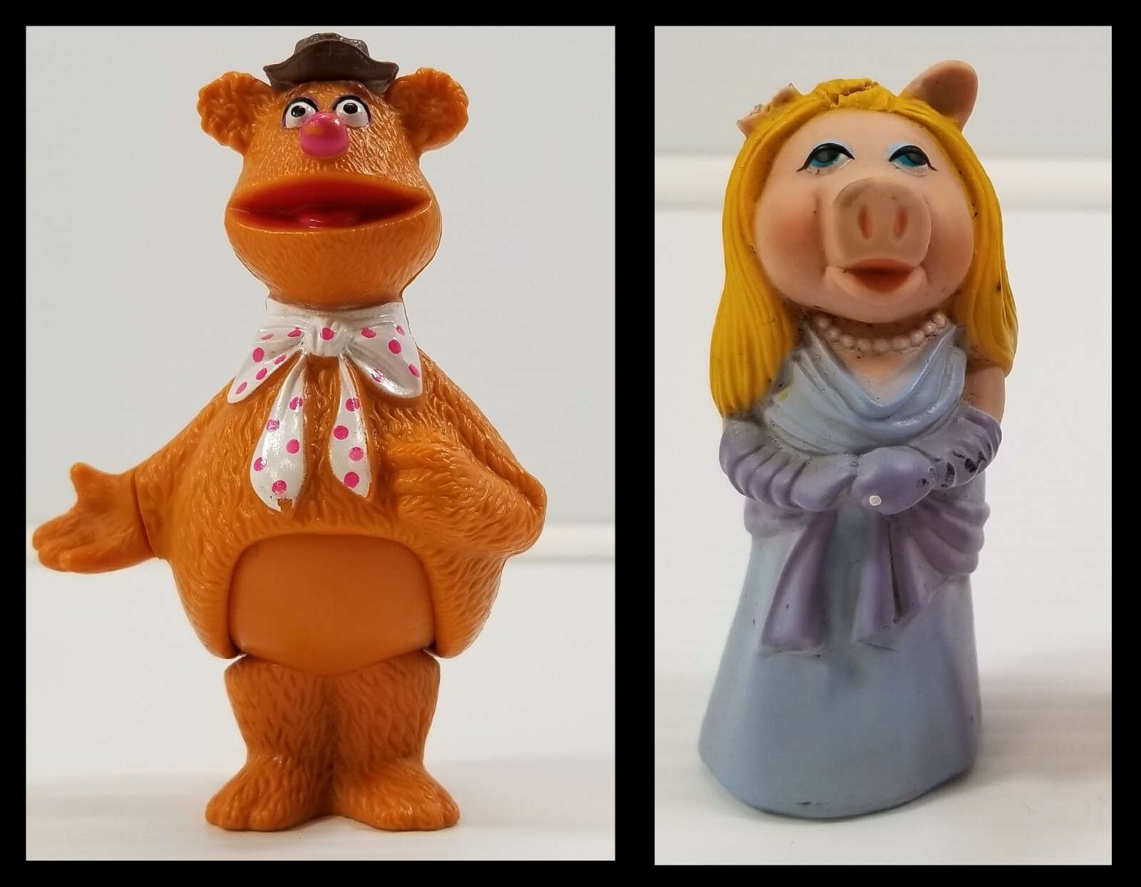 N) Vintage 1978 Fisher Price Muppet Show Players Finger Puppets Fozzie P... - $9.89