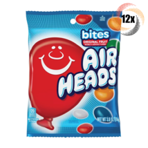 12x Bags Airheads Bites Original Fruit Flavor Candy | 3.8oz | Fast Shipping - £26.14 GBP