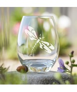 Flying Dragonfly Etched Glasses - Wine, Champagne, Pint Glasses, Shot Glass - $24.99+