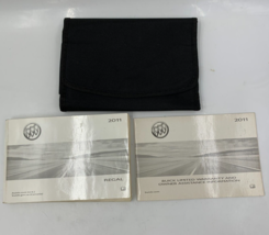 2011 Buick Regal Owners Manual Handbook Set with Case OEM B03B17047 - £21.00 GBP