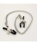 Nipple Clamps with 12 in Chain Adult Sex Toy Fetish Adjustable Clamps - €6,98 EUR