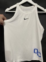 Nike Dri Fit Crisp White Women&#39;s Athletic Top Tank OC M - $12.84