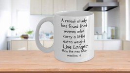 Woman with a little extra Live Longer than the men who mention it - $10.02