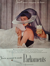 1955 Esquire Advertisements PARLIAMENTS Cigarettes MacNaughton Canadian ... - £8.63 GBP
