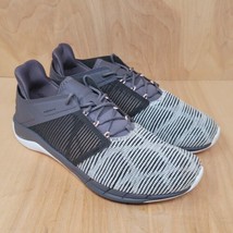 Reebok Women&#39;s Sneakers Size 9 M Flexweave Running Shoes White ash Grey Black - £33.90 GBP