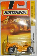  Matchbox 2008  &quot;Scraper&quot; Mint Car On Card #2/7 Ready For Action Collect... - $3.50