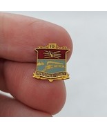 1/10 10K GF Gold Lapel Pin - Montgomery County 10 Years - €12,67 EUR